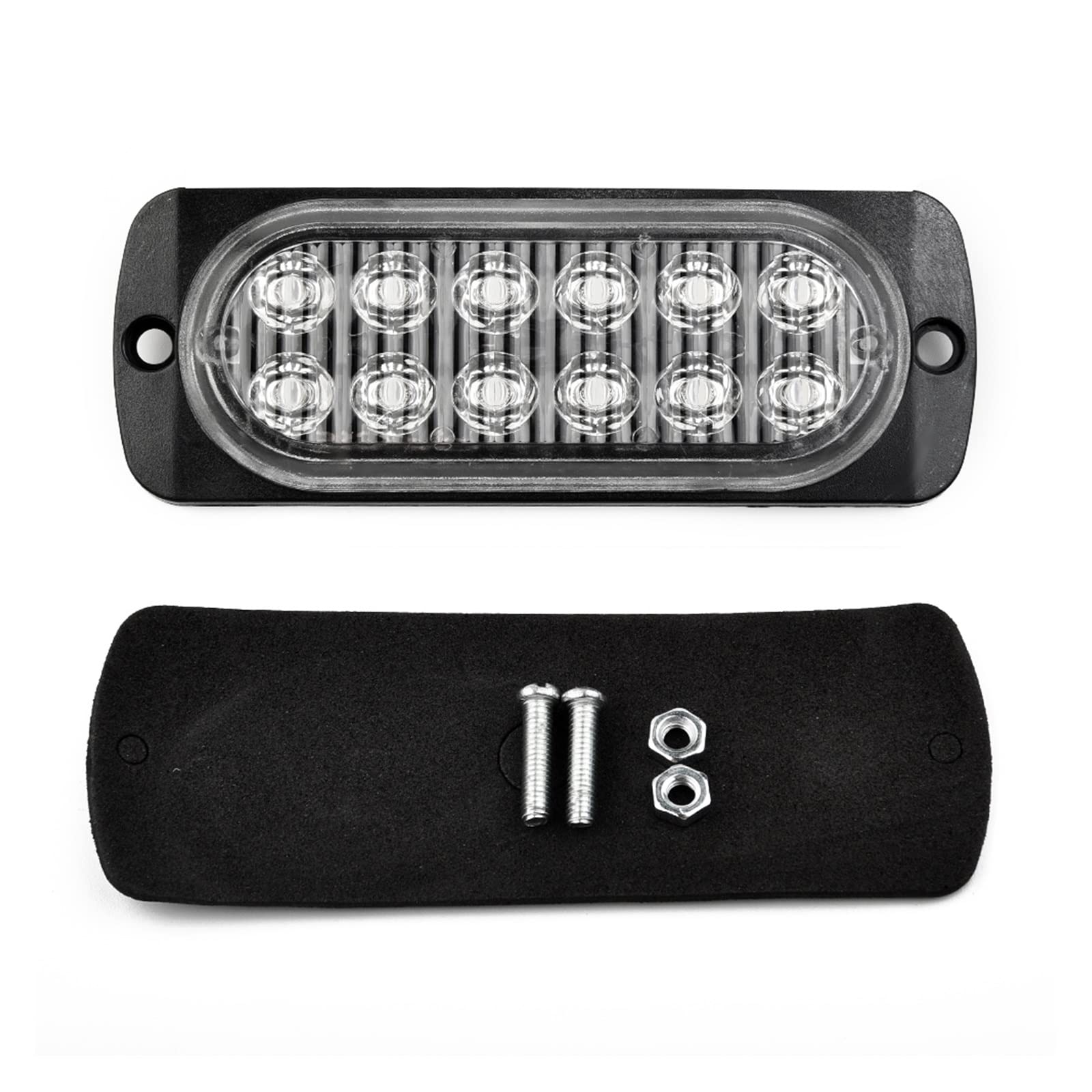 Blocchi luci antinebbia Off-road Car Trailer Camion Sicurezza Urgente Nebbia Di Lavoro Lampada A Luce Rossa DC 12V ~ 24V - Luce Urgente Dissipazione Rapida Del Calore