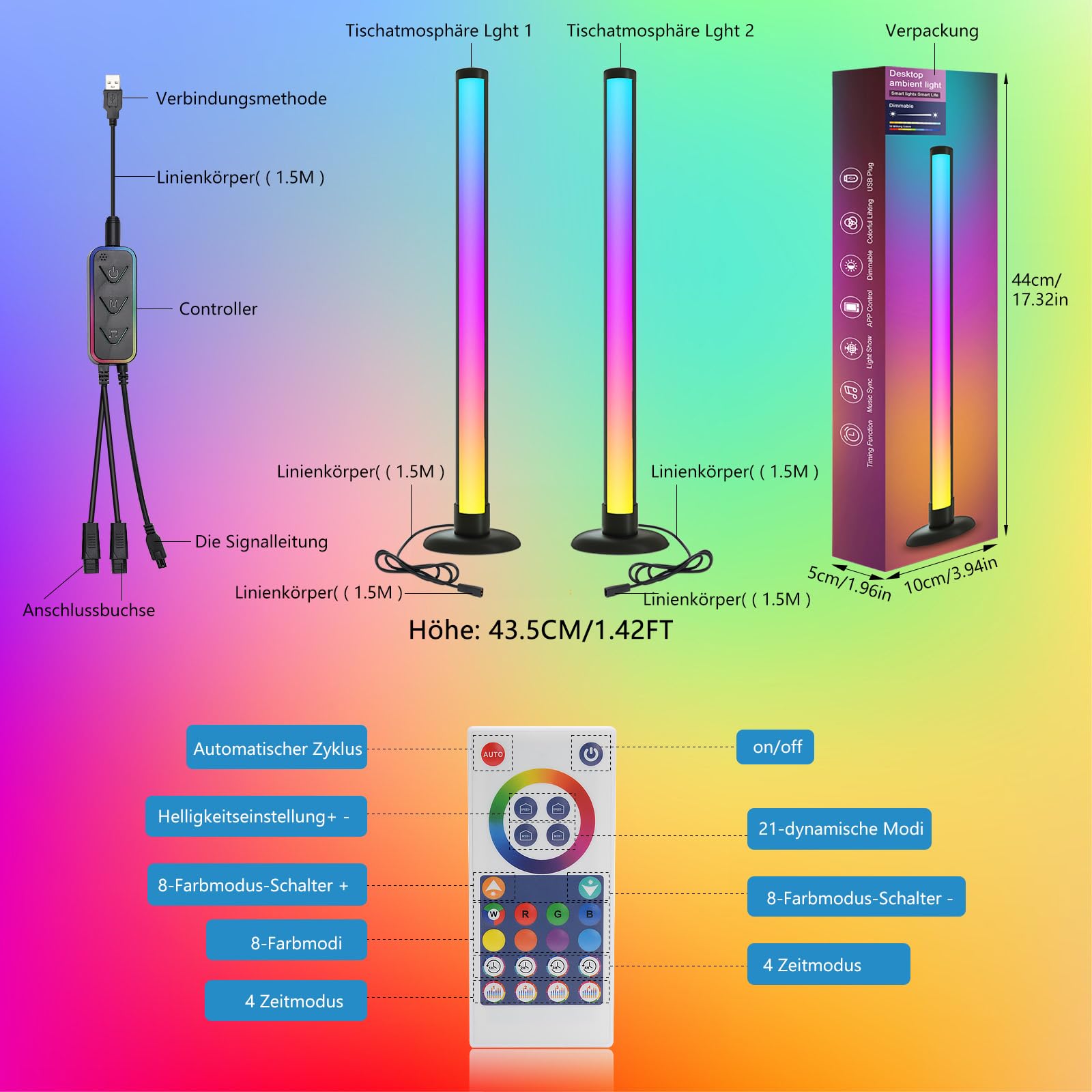 RGBIC striscia luminosa a LED, funziona con Alexa, controllabile tramite app e scatola di controllo, per decorazioni natalizie, adatto per TV computer retroilluminato o comodino
