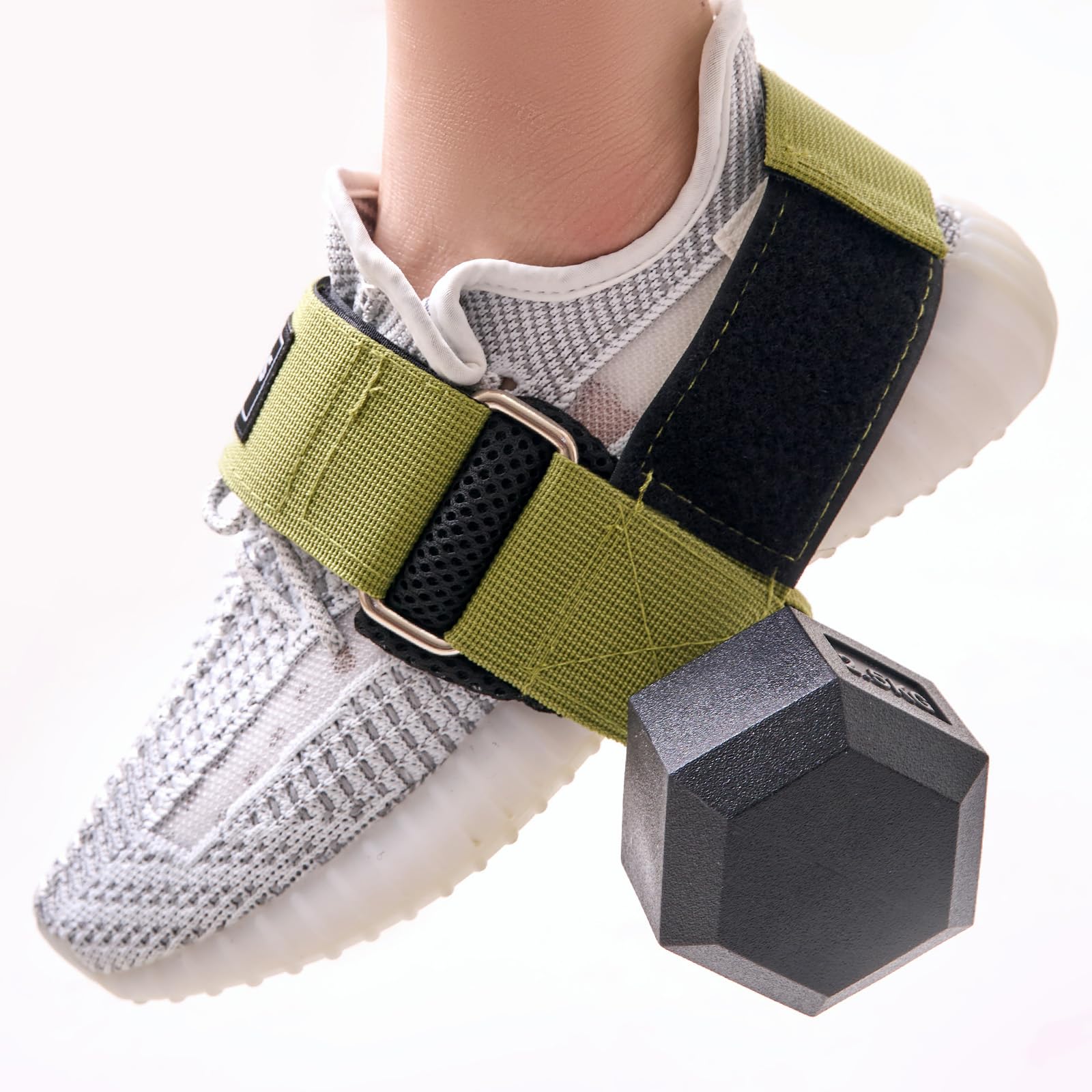 Accesorio para mancuernas para pies, entrenador Tibialis, correa de tobillo para levantamiento de pesas, equipo de ejercicio de levantamiento de piernas