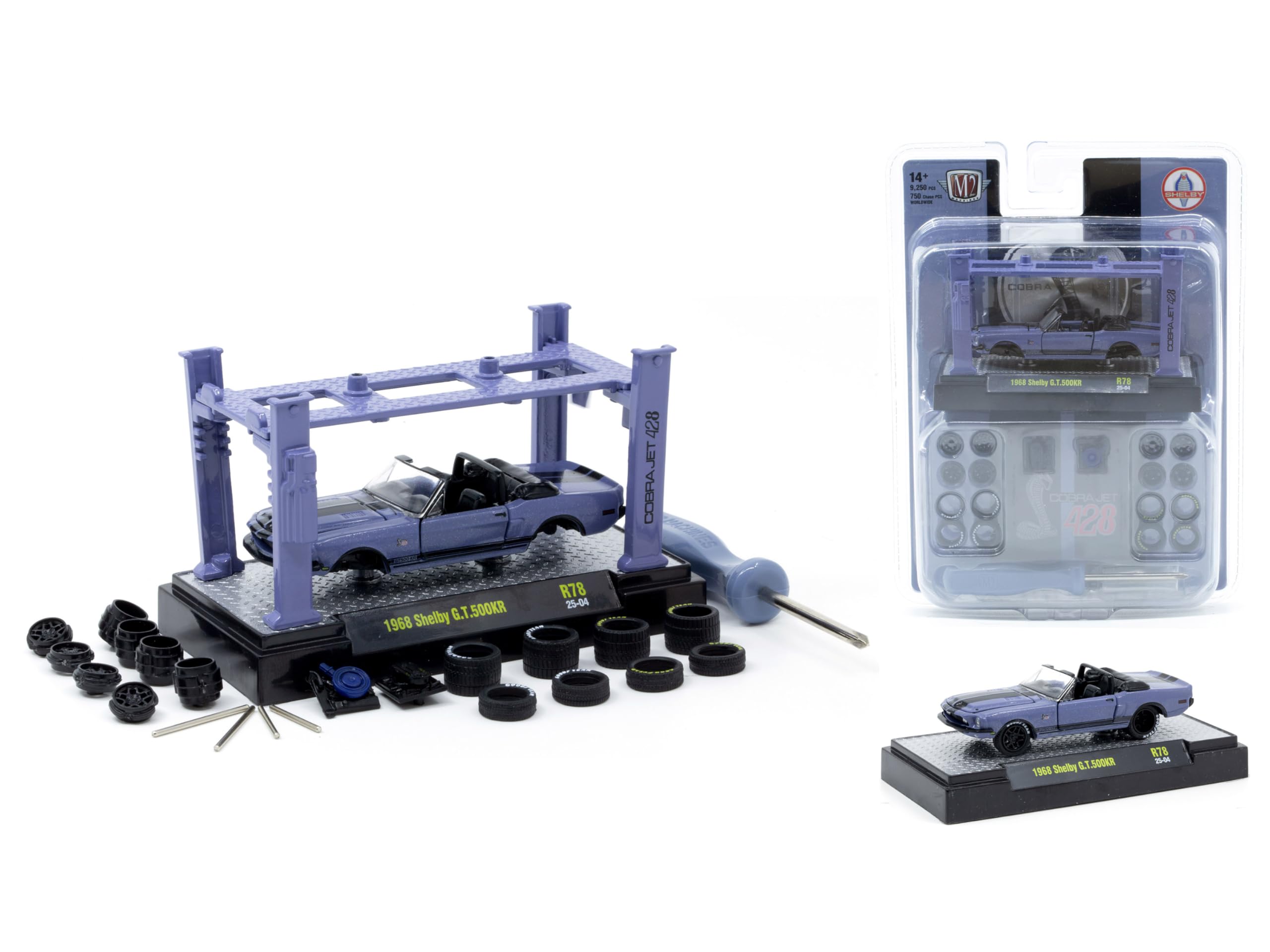 Amazon.com: Model Kit 3 Piece Car Set Release 78 Limited Edition