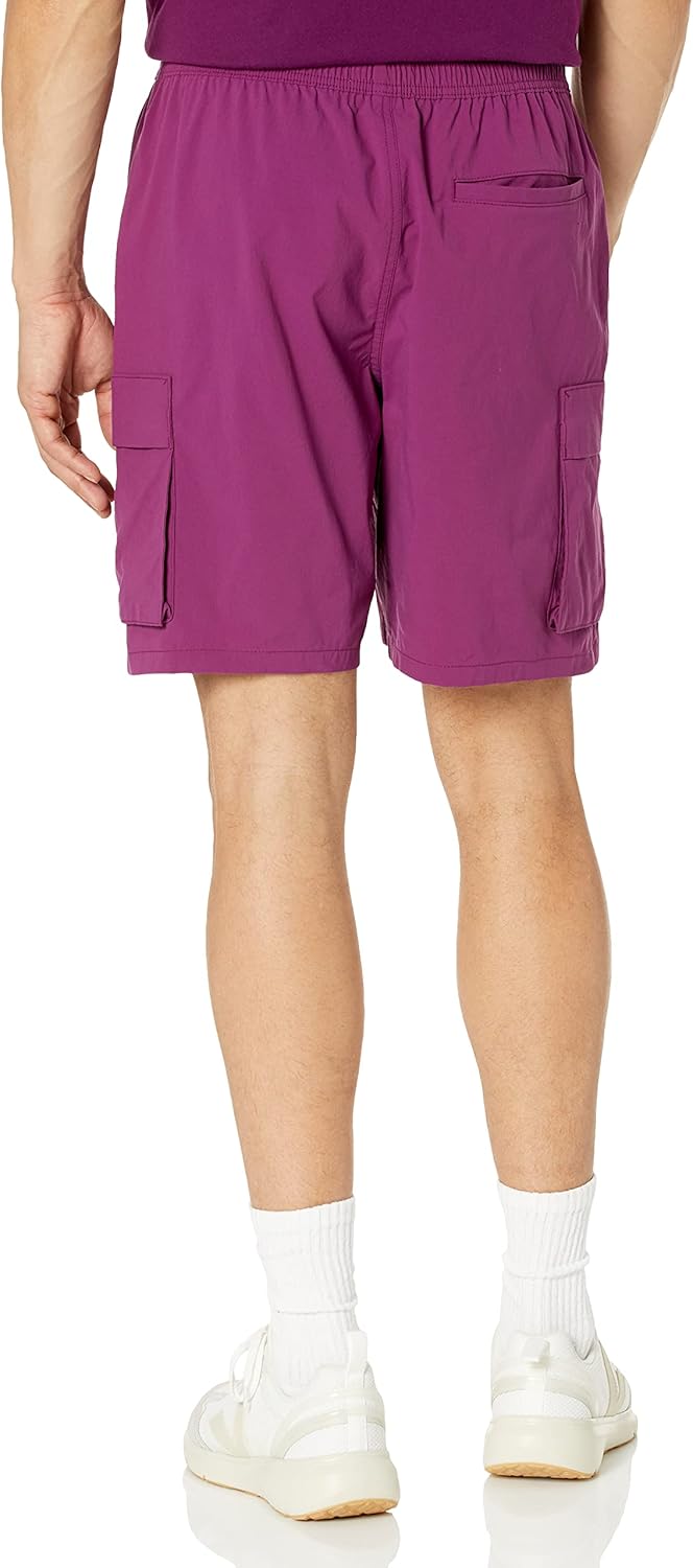 Amazon Aware Men's Relaxed-Fit Stretch Nylon Pull-On Cargo Short