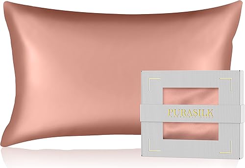 Funda de almohada 100% seda para cabello y piel, fundas de almohada de seda de morera de 22 momme de lujo con cremallera oculta, funda de almohada