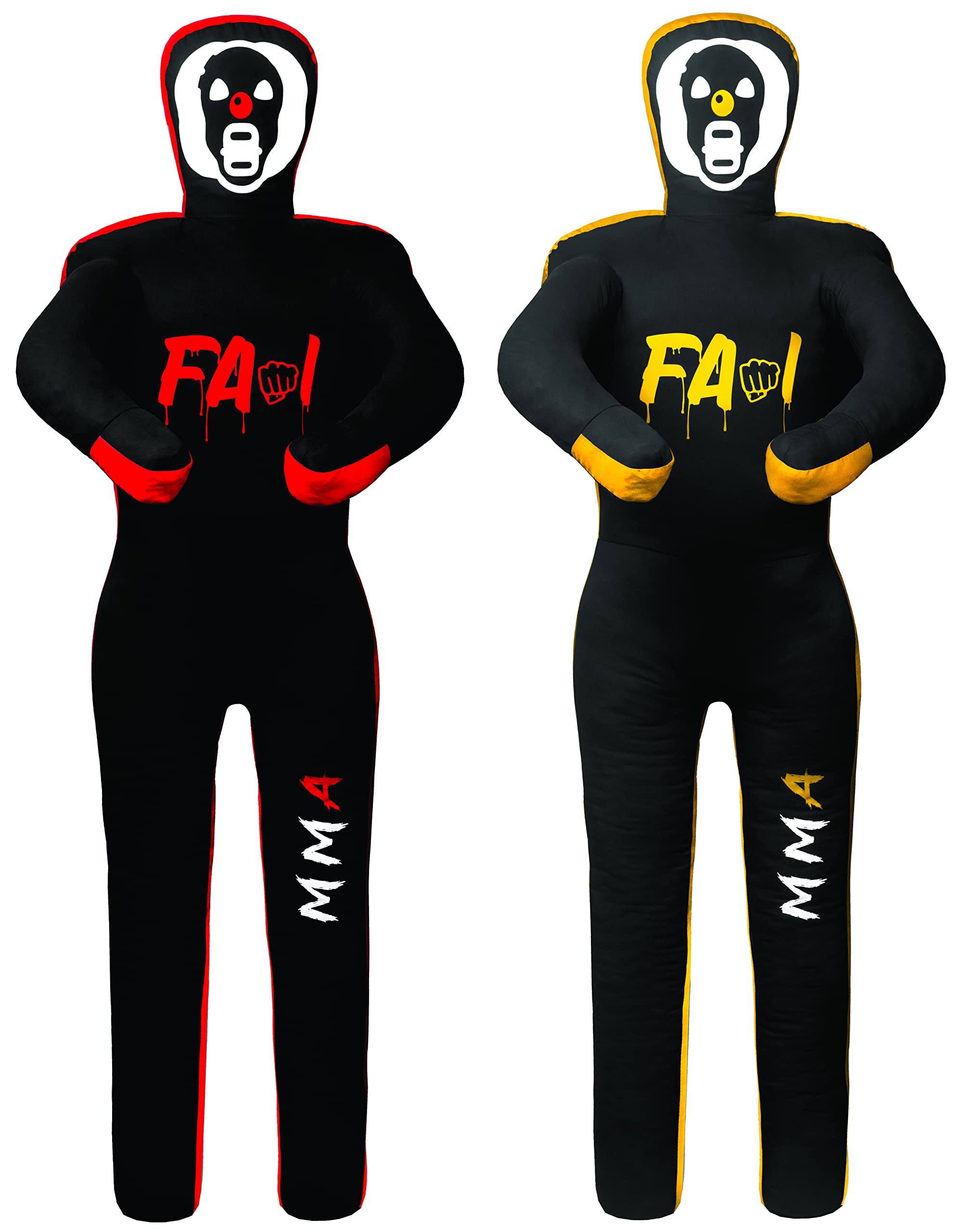 Rapid Mart MMA Grappling Dummies BJJ Worstelen - Braziliaanse Jiu Jitsu Mixed Martial Arts Boksen Judo Karate Training Dummy - ONGEVULD 4/48 Voeten-Zitten
