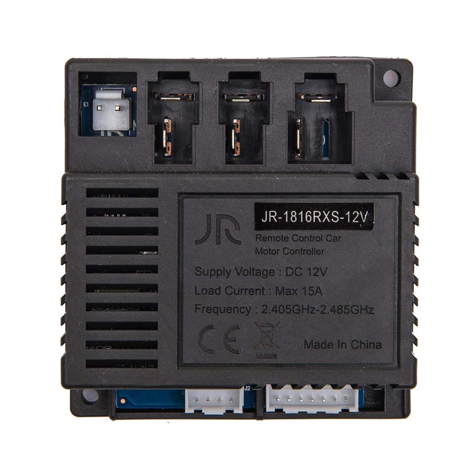 2.4G Bluetooth Remote Control JR-1816RXS-12V Receiver Kit Kids Powered Ride On Car,Controller Control Box Accessories for Children Electric Ride On Car Replacement Parts