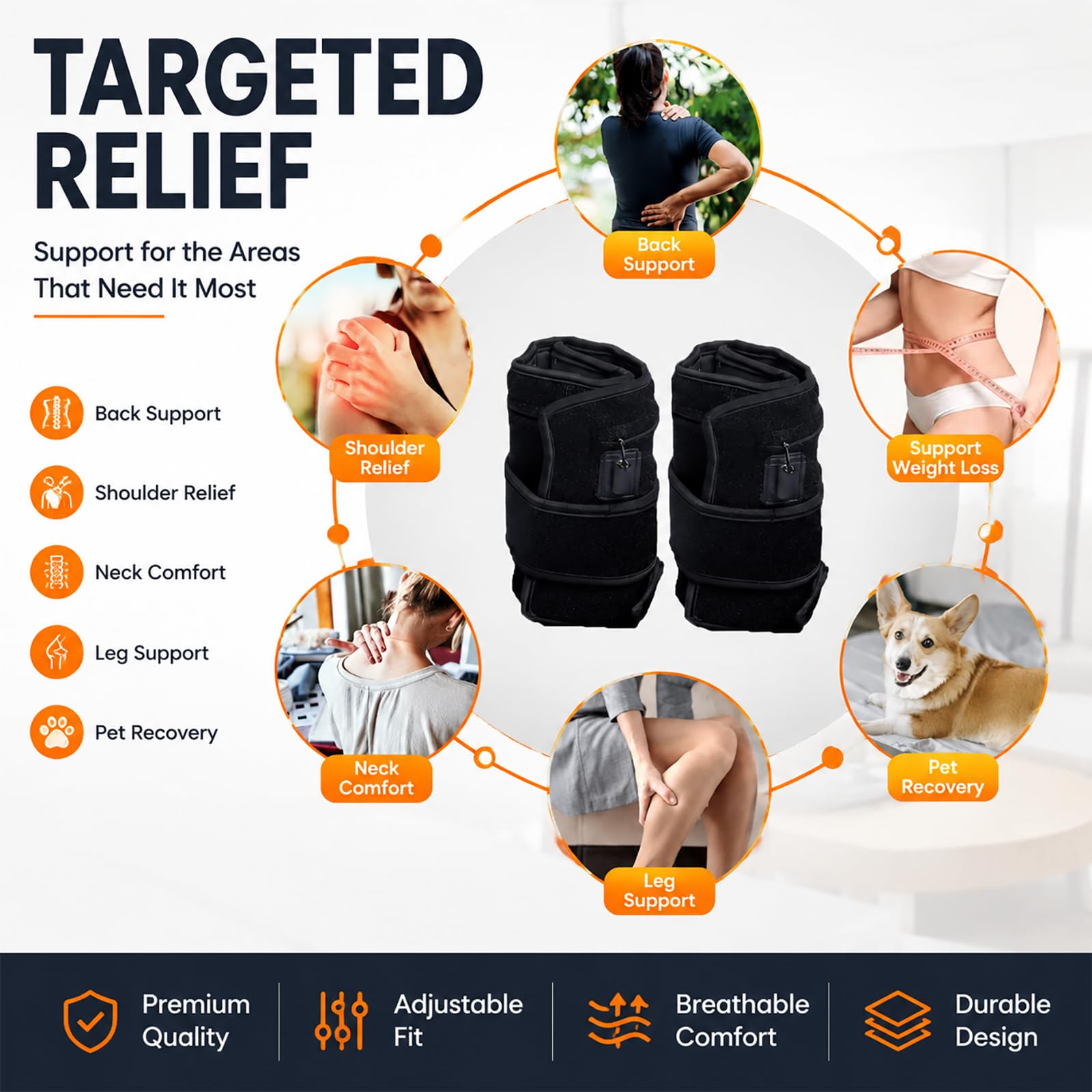 Red Light Therapy Arm Wrap - Pain Relief & Muscle Recovery -4 Red Light Therapy Arm Wrap - Pain Relief & Muscle Recovery -4