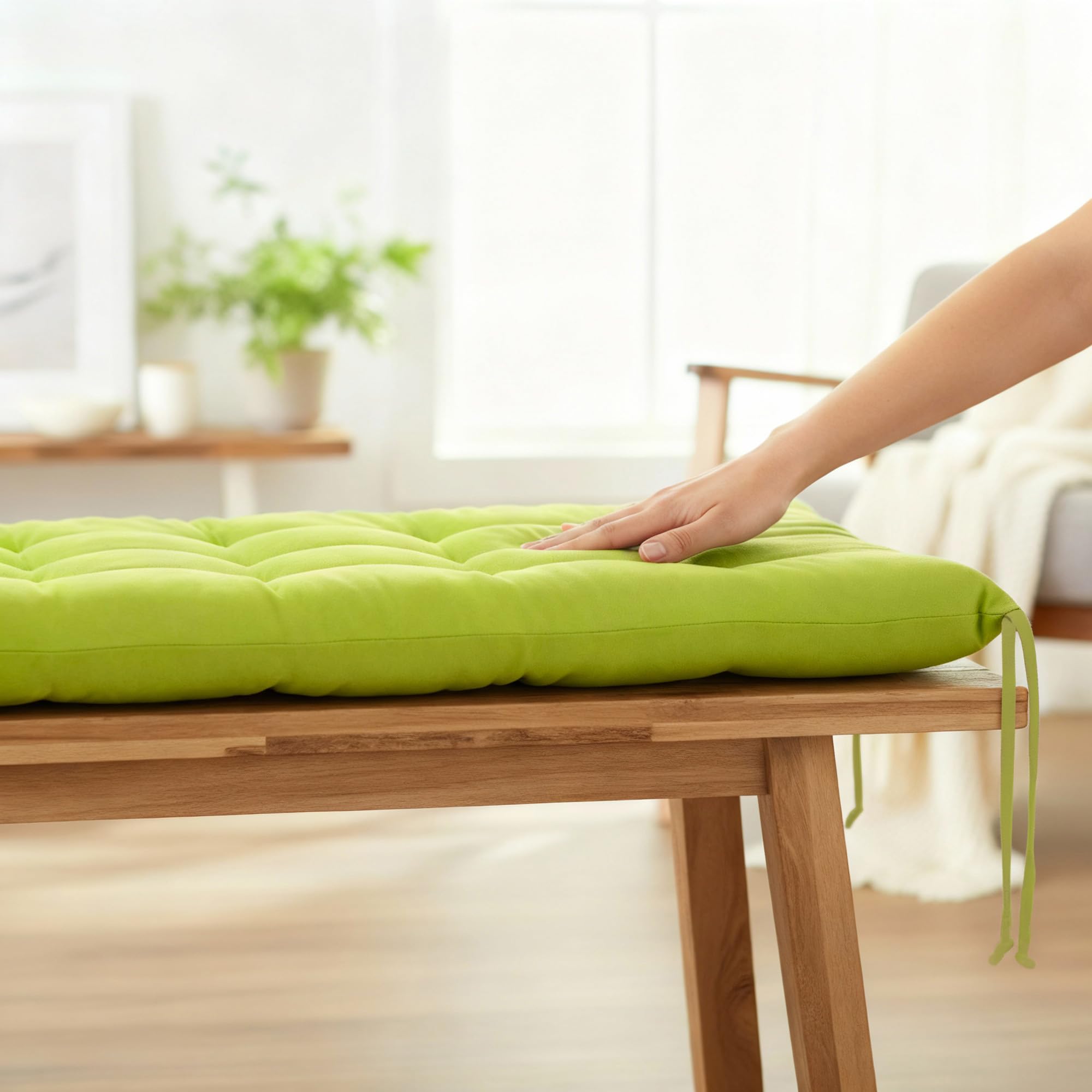 Aselbia Coussin pour Banc de Jardin 140 x 35 x 5 cm antidérapant,pour intérieur ou extérieur,1, 2 ou 3 Places,Noir Aselbia Coussin pour Banc de Jardin 140 x 35 x 5 cm antidérapant,pour intérieur ou extérieur,1, 2 ou 3 Places,Noir