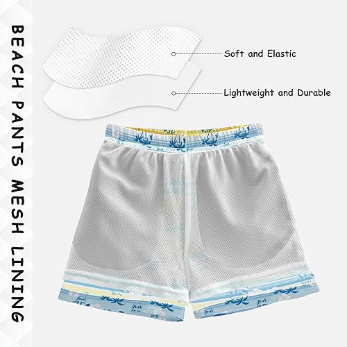 Miniatura 5 de Aslsiy Boys' Swim Trunks Surfboard Boys Beach Board Shorts Quick Dry Kids Swimwear