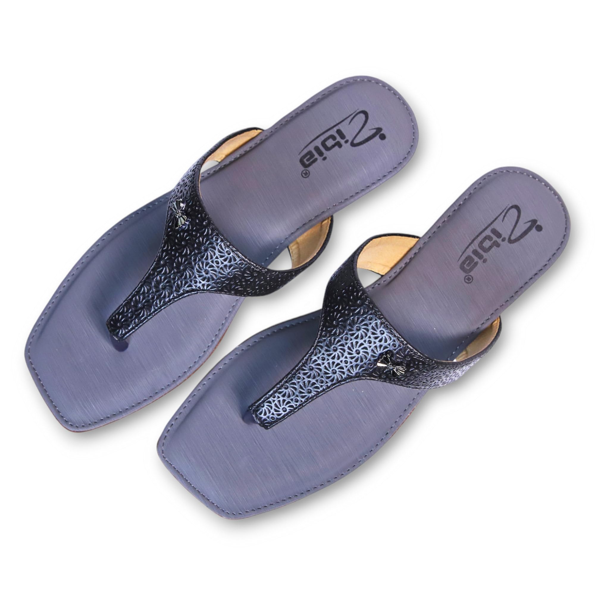 Women's Casual Thong Sandals, Floral Pattern-image-13