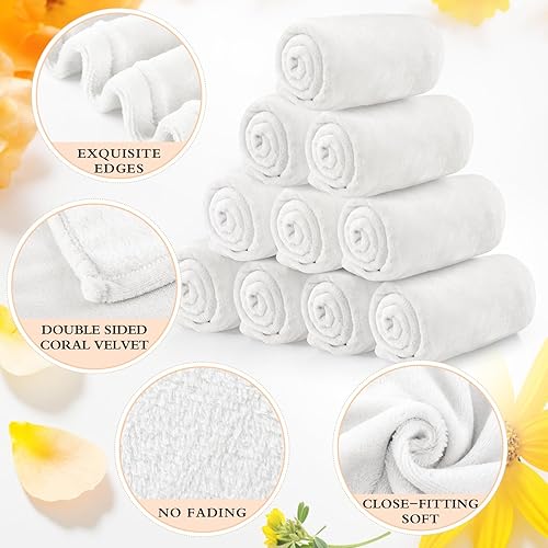 Miniatura 9 de Tinideya Manta de franela de forro polar a granel de 50 x 60 pulgadas, manta de forro polar suave, cálida manta de vellón coral acogedora para cama,