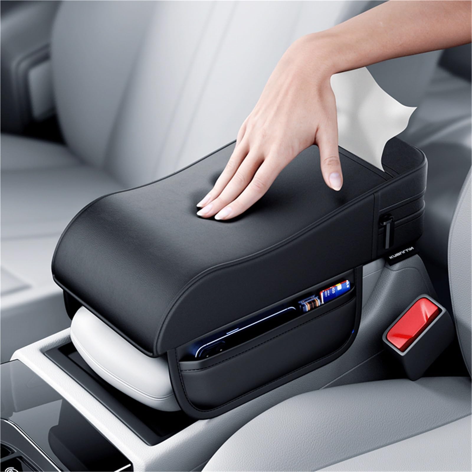 Podkładka Wzmacniająca Do Podłokietnika Samochodowego Uniwersalna Podkładka Pod Podłokietnik Samochodowy Auto Central Premium Elbow Rest Schowek Ochronny Podłokietniki samochodowe