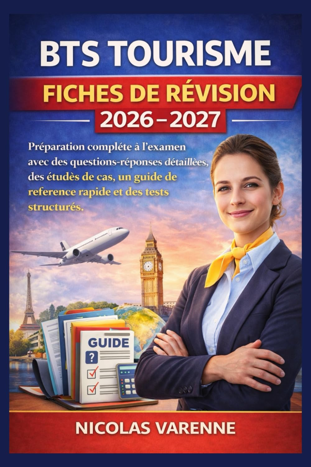 BTS TOURISME - FICHES DE REVISION 2026 - 2027: Préparation complète à l'examen avec des questions-réponses détaillées, des études de cas, un guide de référence rapide et des tests structurés.