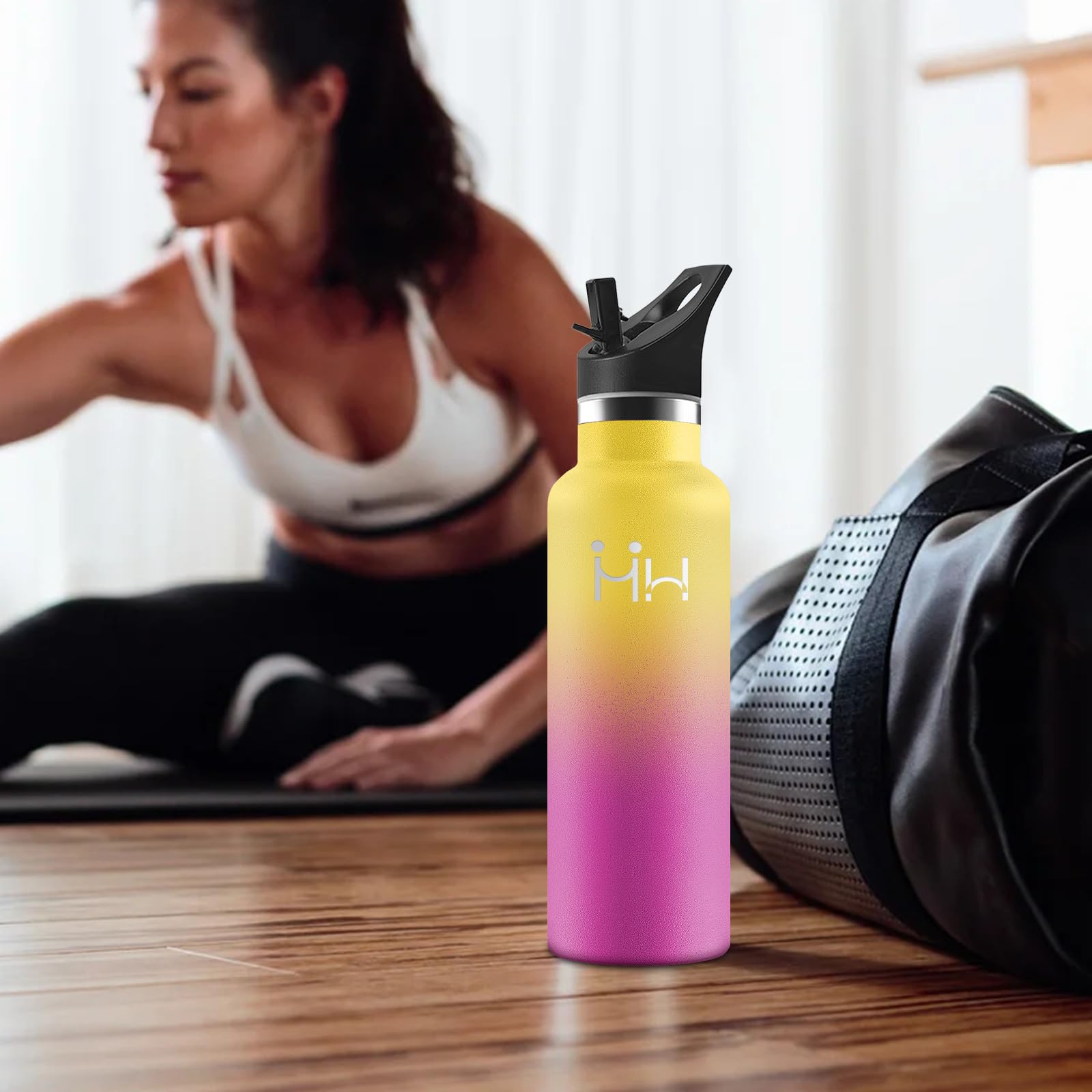 HoneyHolly Gourde Isotherme - 750ml Bouteille Isotherme Avec