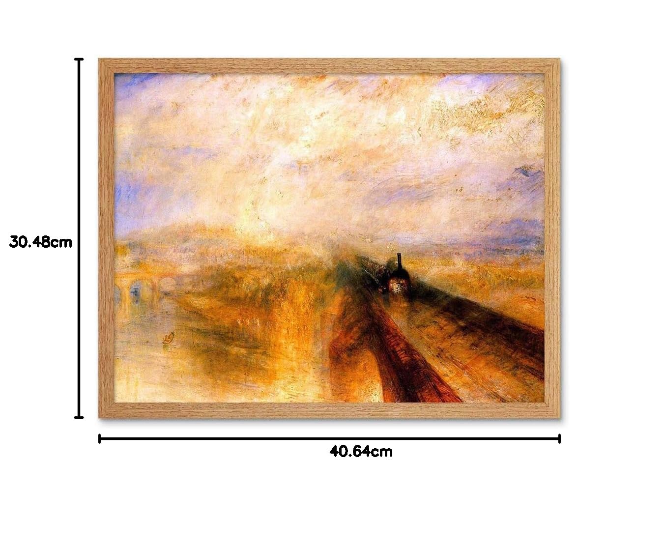 Amazon｜J. M. W. Turner Rain Steam Speed Great Western Railway