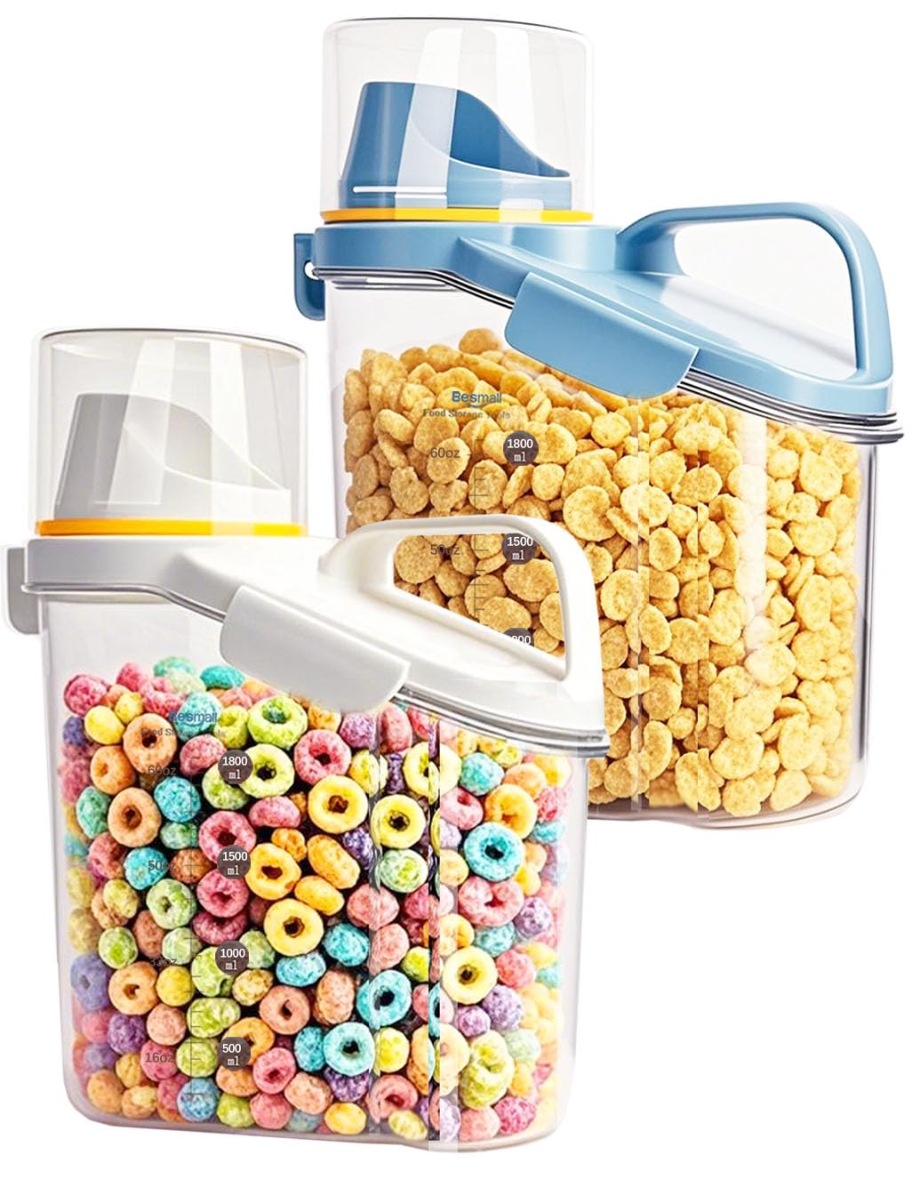 wie lange kann man müsli aufbewahren Besmall Vorratsdosen Set Schüttdosen mit Deckel Luftdichte Küche Vorratsdose Vorratsbehälter Aufbewahrungsbox zur Aufbewahrung von Müsli, Reis, Mehl, BPA frei, 2L（Blau+Weiß） Küche, Haushalt & Wohnen Best-Ager Farbe:Dunkelblau BMC Sport Elite 24