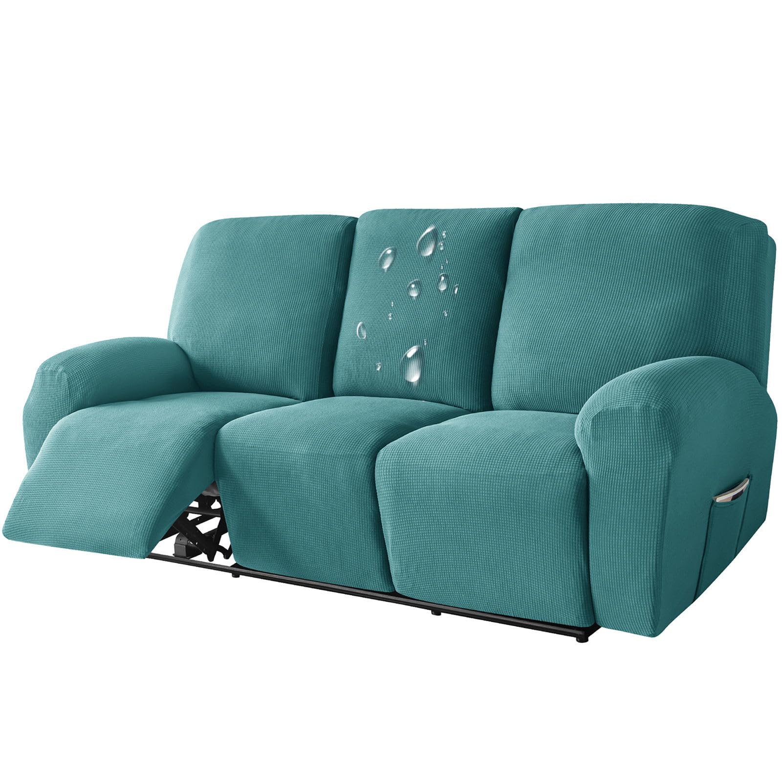 Housse de canapé inclinable extensible anti-griffures de chat pour relax
