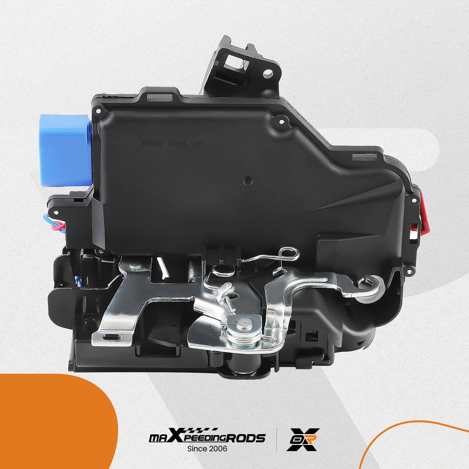 maXpeedingrods 3D1837015A Moteur de Serrure Avant Gauche gauche pour VW Touran Golf 5 V 1K1 1K5 pour Golf Plus 5M1 Jetta III Caddy III Touareg Touran pour Seat Altea pour Skoda 3D1837015/AB/AP/AS