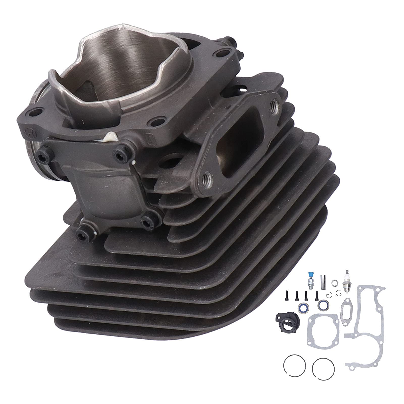 Hyuduo Kit Pistone Cilindro, Guarnizione in Linea a Catena Ricambio Set Ricambio per Motosega 372xp X Torq 365 X-Torq Parte 575255702,Motosega