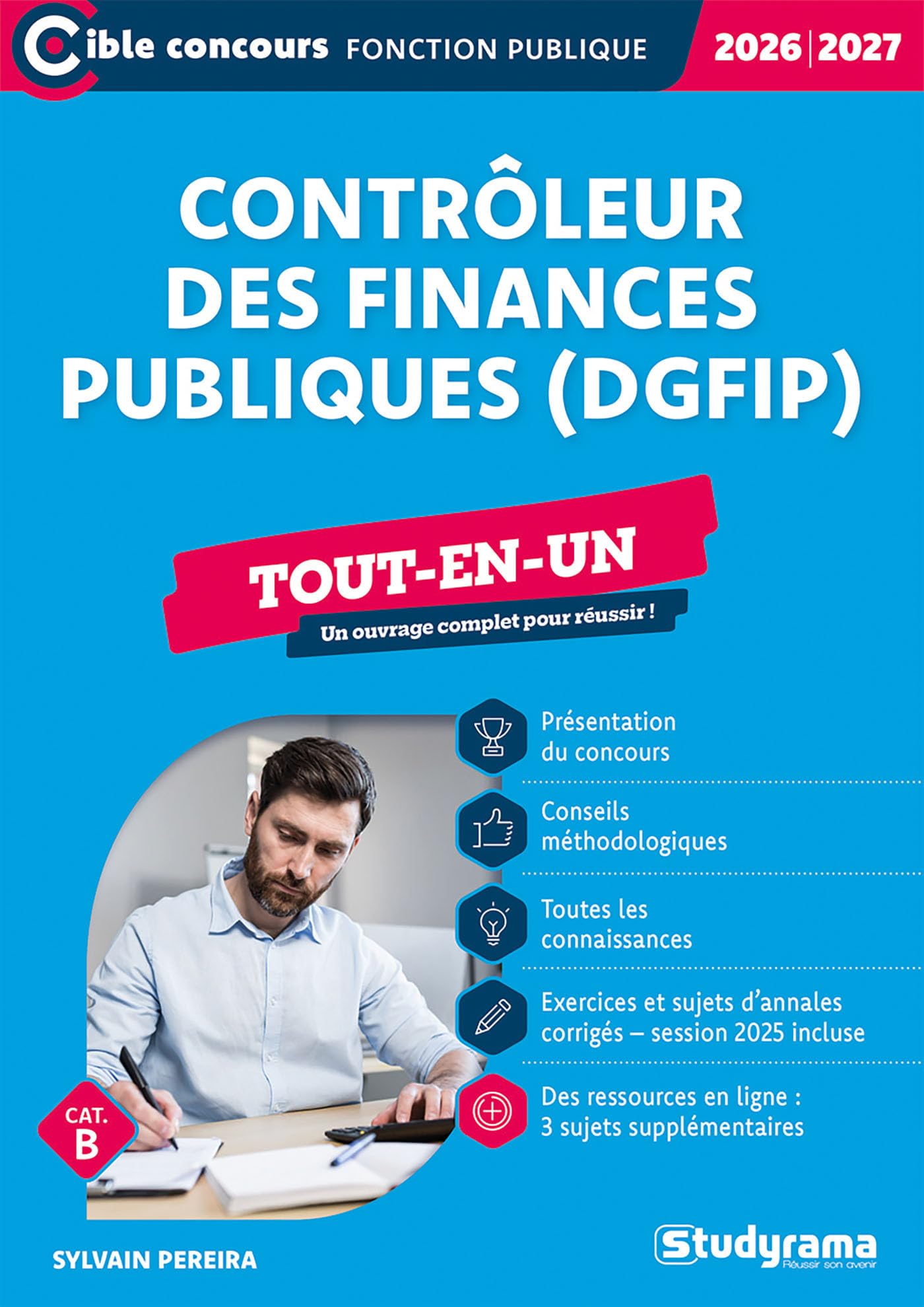 Contrôleur des finances publiques (DGFiP) – Tout-en-un (Catégorie B – Concours 2026-2027)