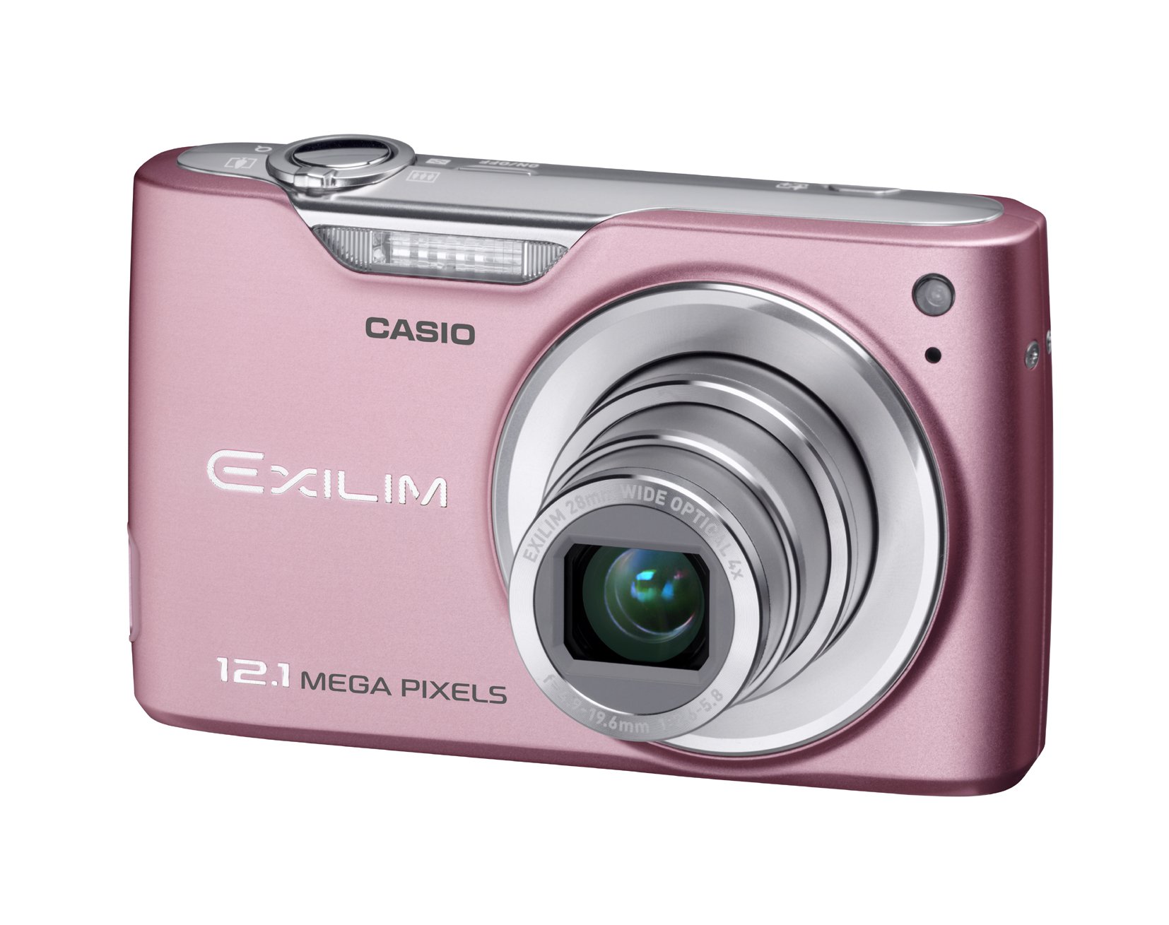 Casio Exilim EX-Z450 Digital Camera - Pink (12.1MP, 4x Optical