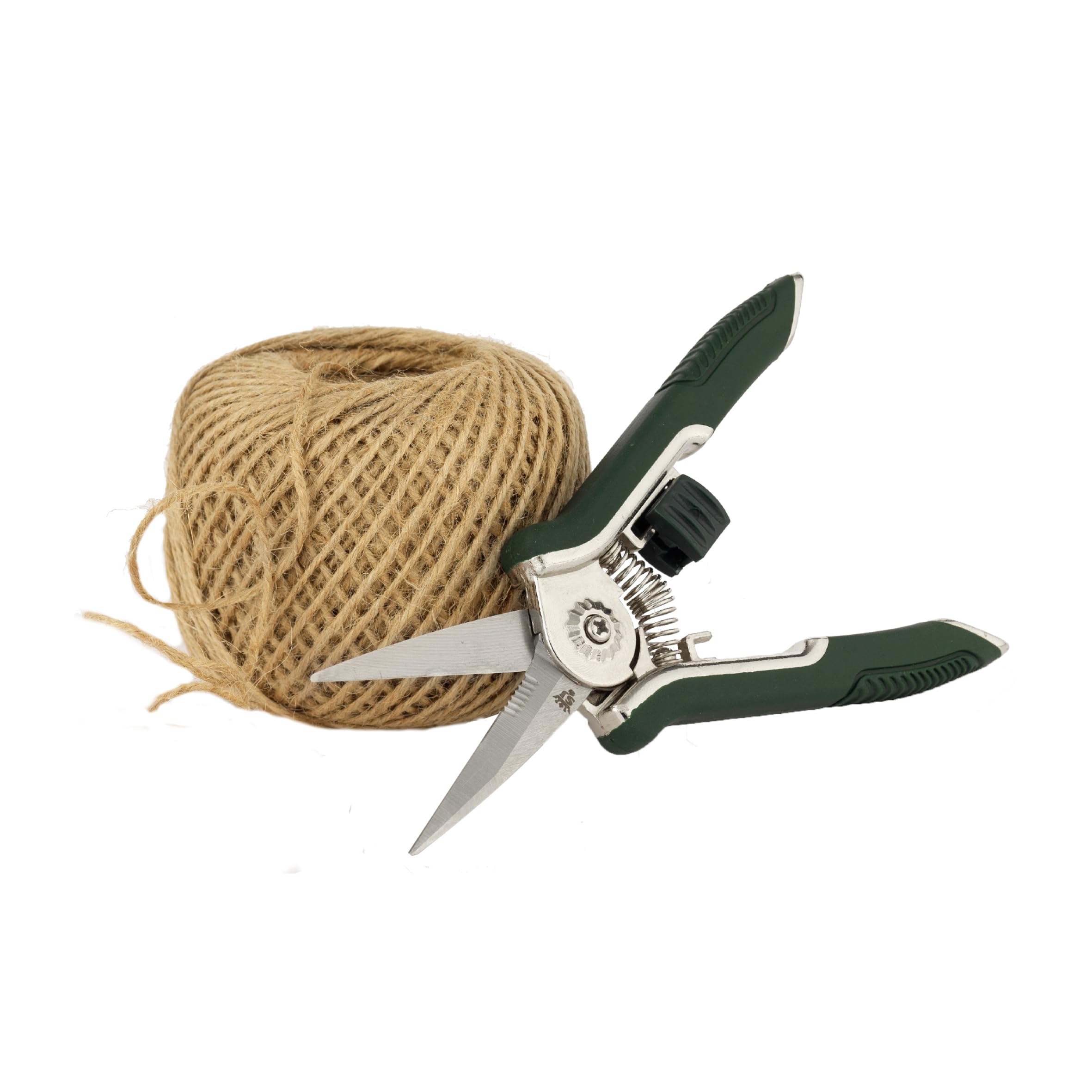 Spear & Jackson Kew Gardens Urban Oasis Collection CUTTINGSET19K Snips & Twine Set - Essential Pruners and 100m Natural Garden Twine