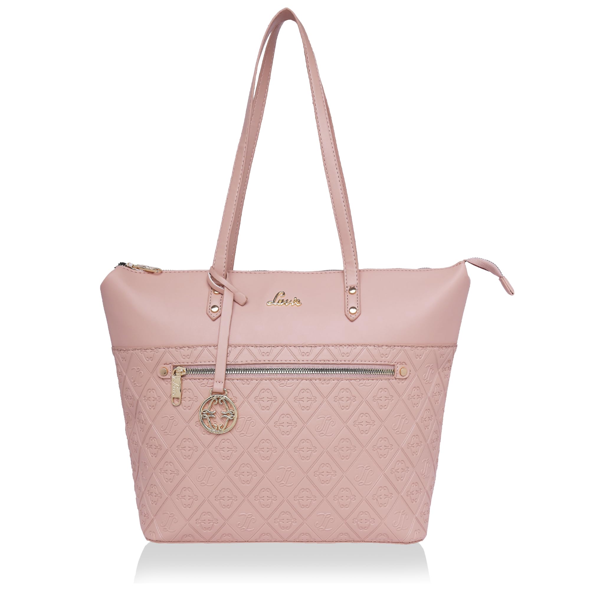 See full amazon price history chart for Lavie Womens Debossed Dolly Tote Bag | Ladies Purse Handbag Lavie Womens Debossed Dolly Tote Bag | Ladies Purse Handbag (B0C7QDNYH5) Amazon Price History, Amazon Price Tracker