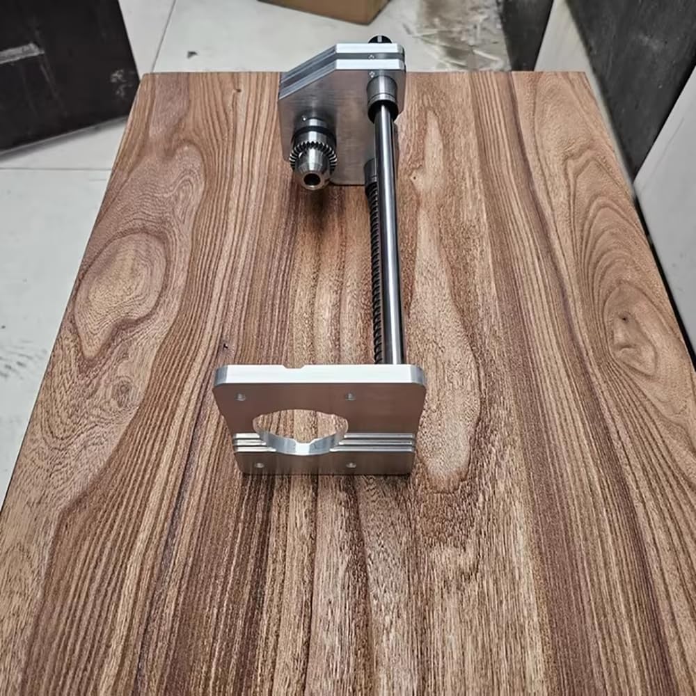 Estensione della Guida di Scorrimento da 300 MM, Guida di Foratura Verticale in Lega di Alluminio per Trapano Manuale, Supporto per Trapano a Colonna di Precisione
