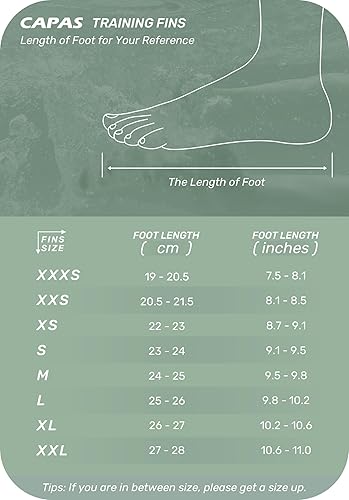 Miniatura 7 de CAPAS Aletas de entrenamiento de natación, cómodas, de silicona, para natación, hoja corta, flotantes, con bolsa de malla, para hombres y mujeres,