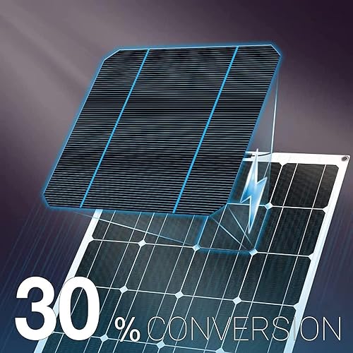 Miniatura 3 de Kit de panel solar de 1600 W, con 2 inversores de 300 vatios, 2 controladores de carga (40 A), 4 paneles solares monocristalinos flexibles de 400
