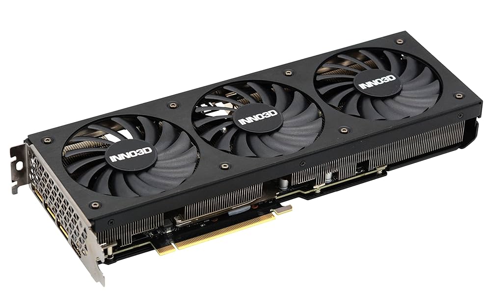 グラフィックボード・グラボ・ビデオカード INNO3D GeForce RTX3080 10GB Inno3D GeForce RTX 3080 X3 LHR Grafikkarte - 10GB GDDR6X
