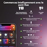 Philips Hue Gradient Signe Floor Lamp White 1800 lm, 16 Million Colours and Colour Gradients, Dimmable, Controllable via App, Compatible with Amazon Alexa (Echo, Echo Dot) - 7