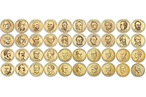 2007 D 2007-2020 40 Coin Presidential Dollar Complete Set Uncirculated