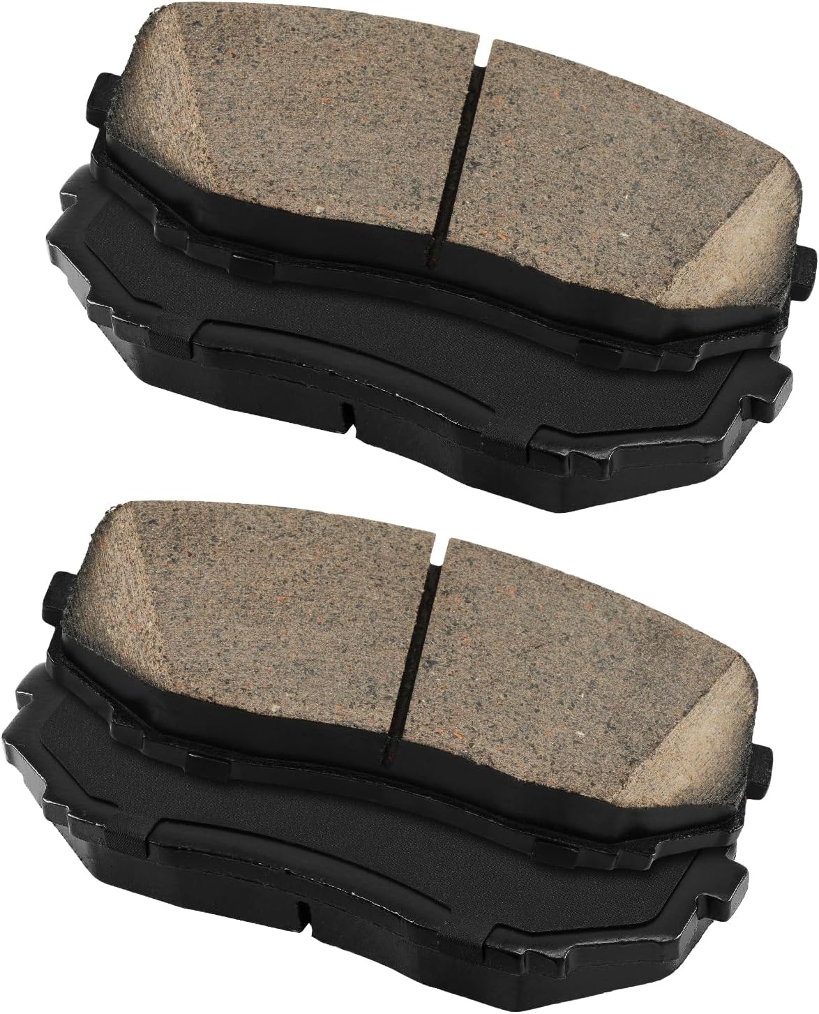 PHILTOP Ceramic Front Brake Pads For Ford Edge 2010-2011, 4 Pcs replace # D1258