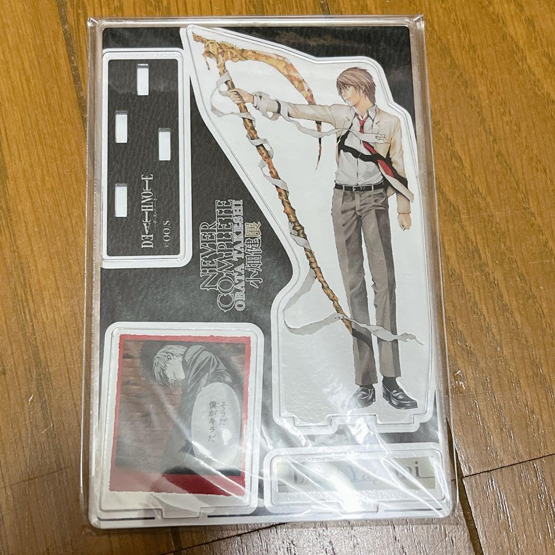 【激レア】デスノート 夜神月 小畑健展 アクリルスタンド DEATH NOTE デスノート 小畑健展 アクリル名場面フィギュア 夜神月