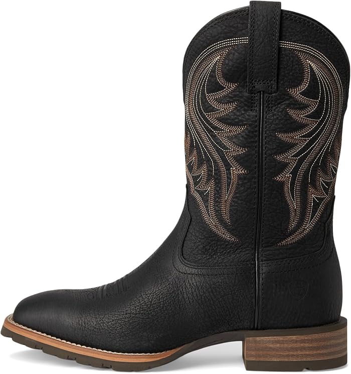 Мужские ботинки Ariat Hybrid Rancher Cowboy, цвет: Чёрный — фото 2