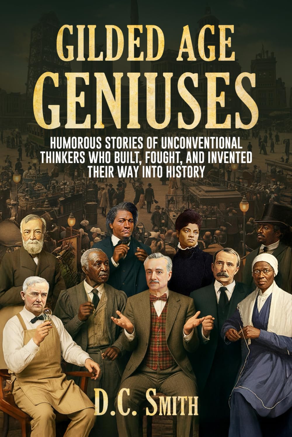Gilded Age Geniuses: Humorous Stories of Unconventional Thinkers Who Built, Fought, and Invented Their Way Into History | The Humorous History Series