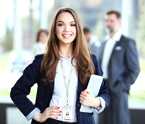 Miniatura 6 de Bonito soporte de identificación retráctil duradero para tarjetas de identificación, resistente al agua, para cruceros, tarjetas de identificación