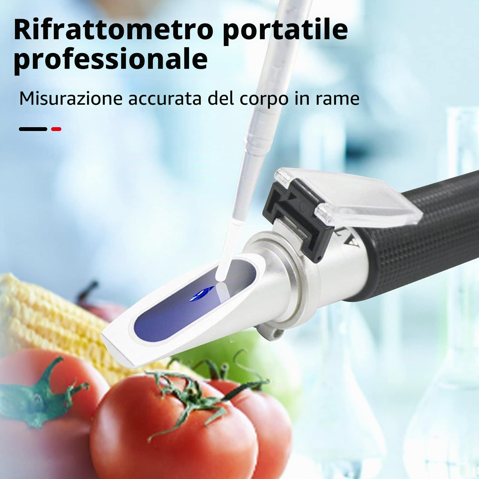 0-28% Rifrattometro di salinità Misuratore di brix Misuratore di salinità di salamoia per alimenti Rilevatore automatico di temperatura Compensazione automatica Tester per acqua salata Idrometro
