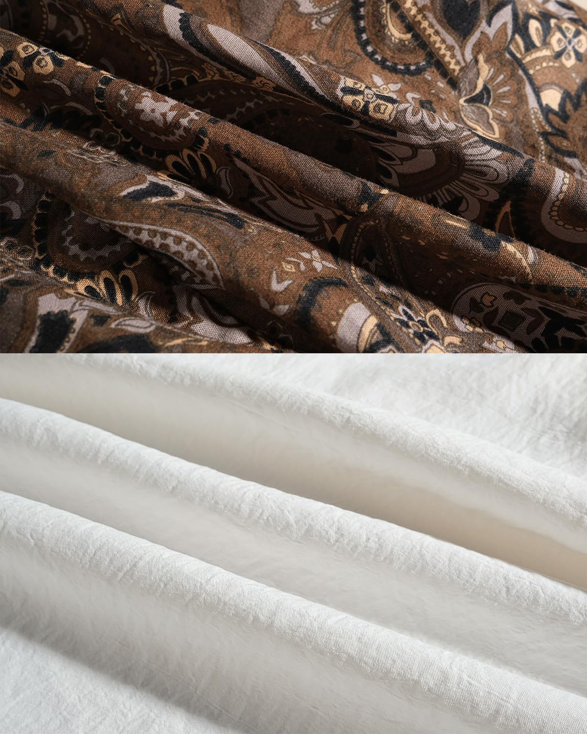 CR ROLECOS Renaissance Costume Women Square Neck Medieval Dress Peasant Ren Faire Outfit with Corset White - Image 6