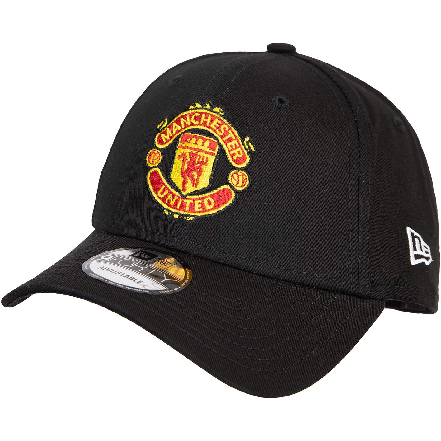 New EraBasic Manchester United 940 Strapback Cap, black, One Size