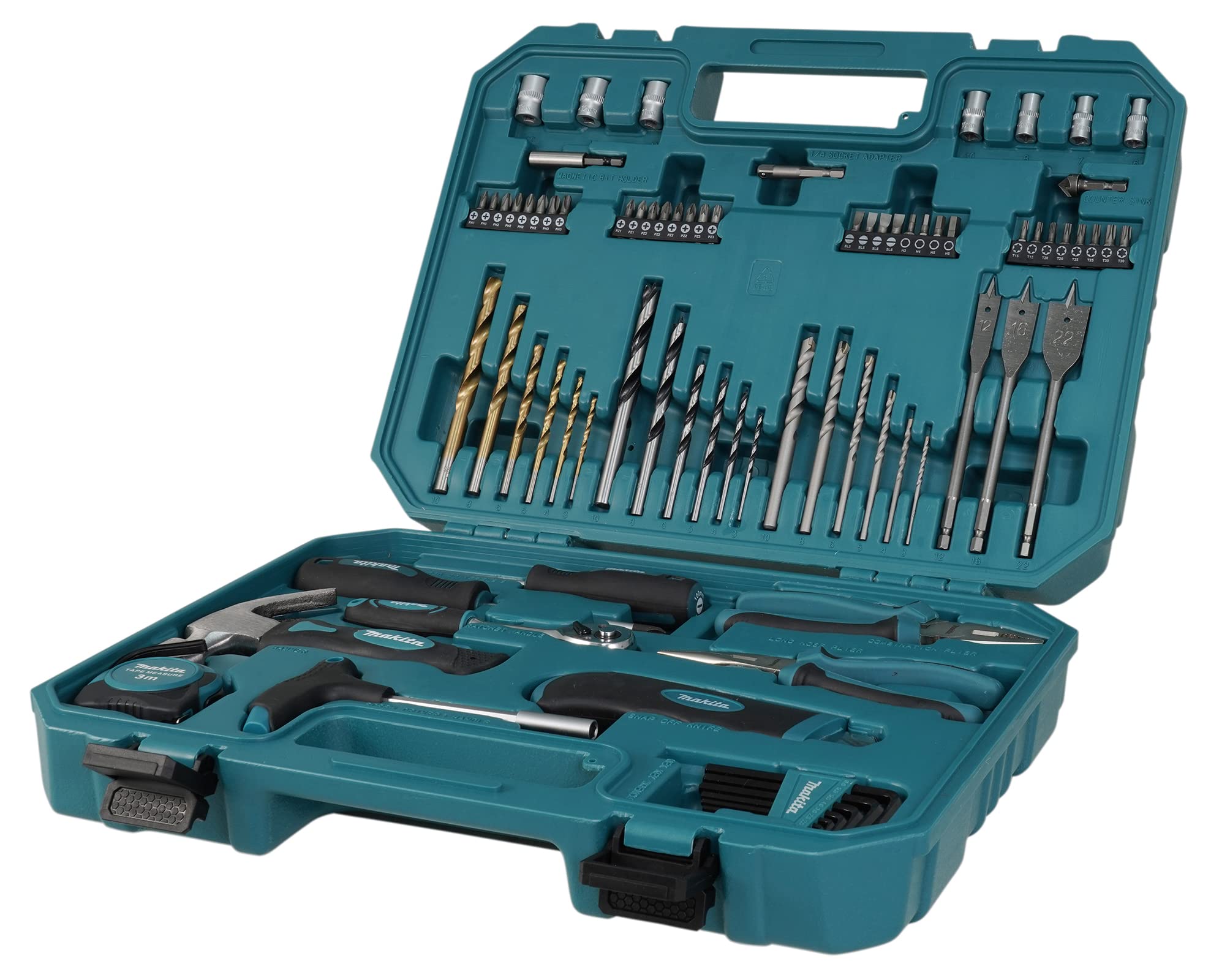 Makita E-15104 80-częściowy zestaw narzędzi ręcznych i bitów