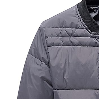 関税込 PADDED JACKET J20932F00011595ZZ999 JEShifangjiusu Mens Lightweight Button Puffer Jacket Warm