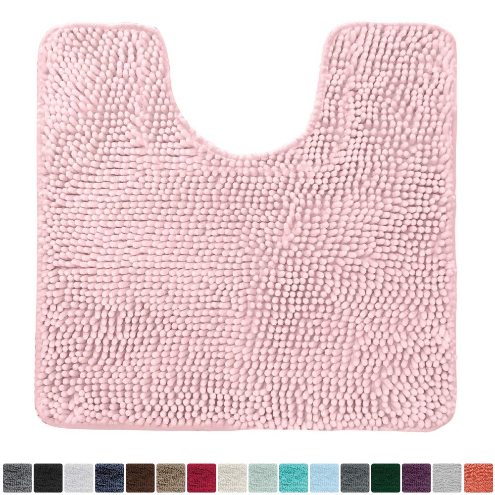Buy Gorilla Grip Shaggy Chenille Bath Rug Mat for Toilet Base, Machine