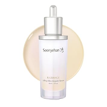 SOORYEHAN Lifting Ampoule Serum 2.02fl oz - Triple-Action Anti-Aging Serum for Skin Tone, Texture, and Elasticity with 5% Niacinamide and Triple Collagen Blend