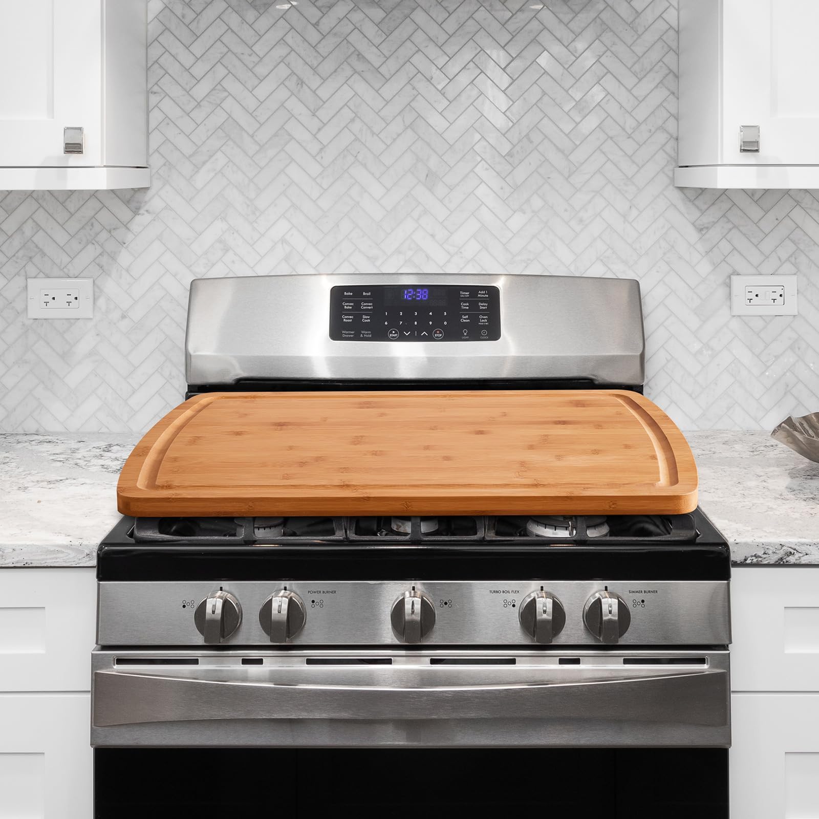 30 Inch Extra Large Bamboo Cutting Board for Kitchen