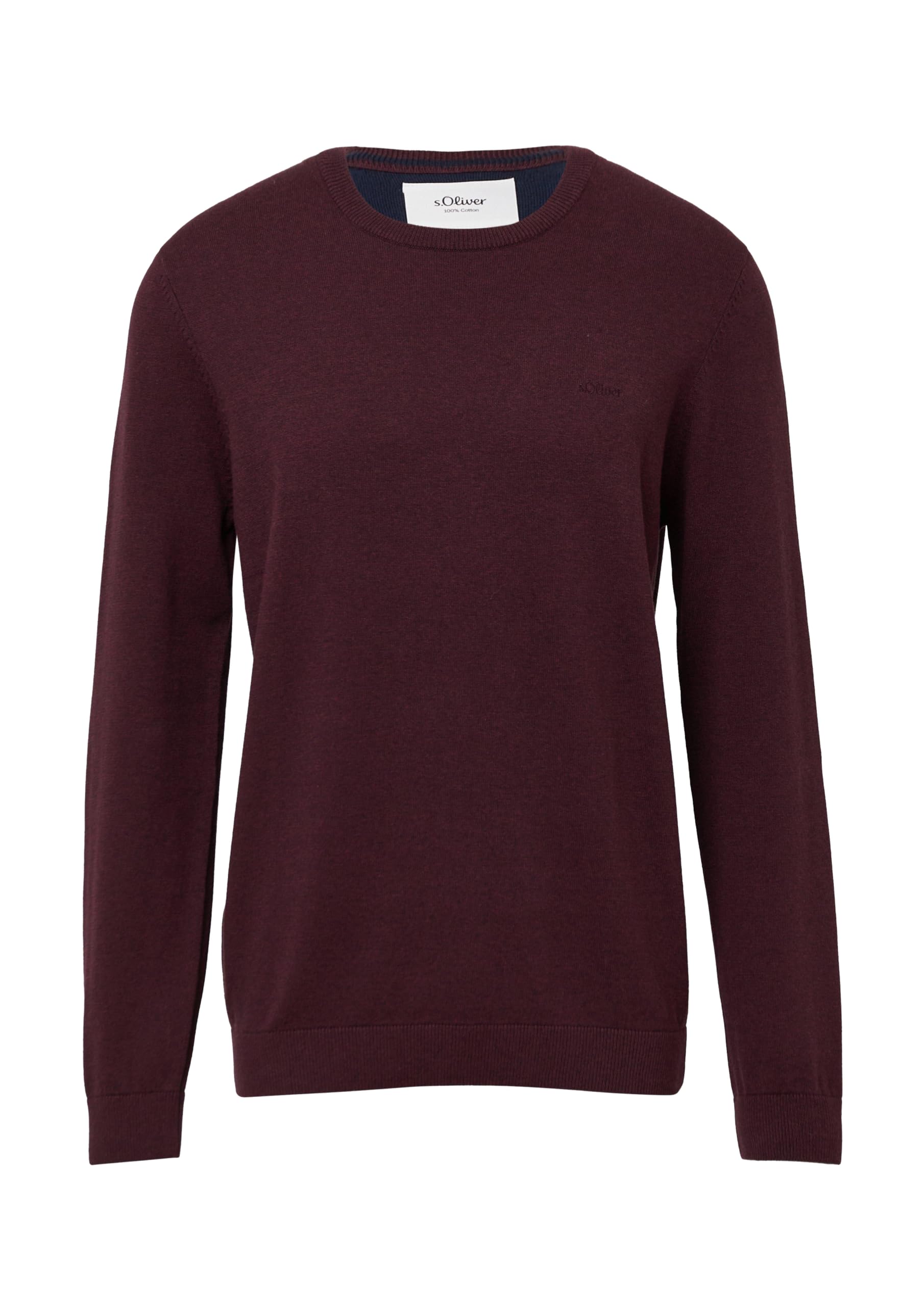 s.Oliver Men's Jumper, Pink, L