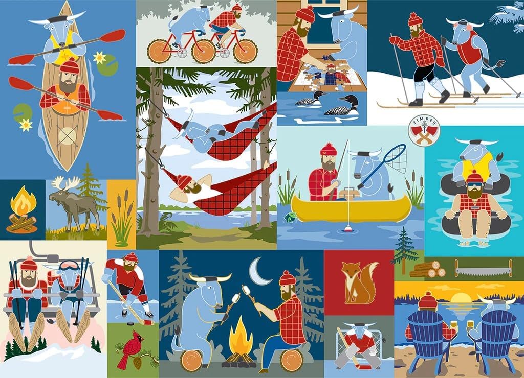 PuzzleTwist® | Adventures of Paul and Babe | Something's Amiss! Series | 1000 Piece Jigsaw Puzzle