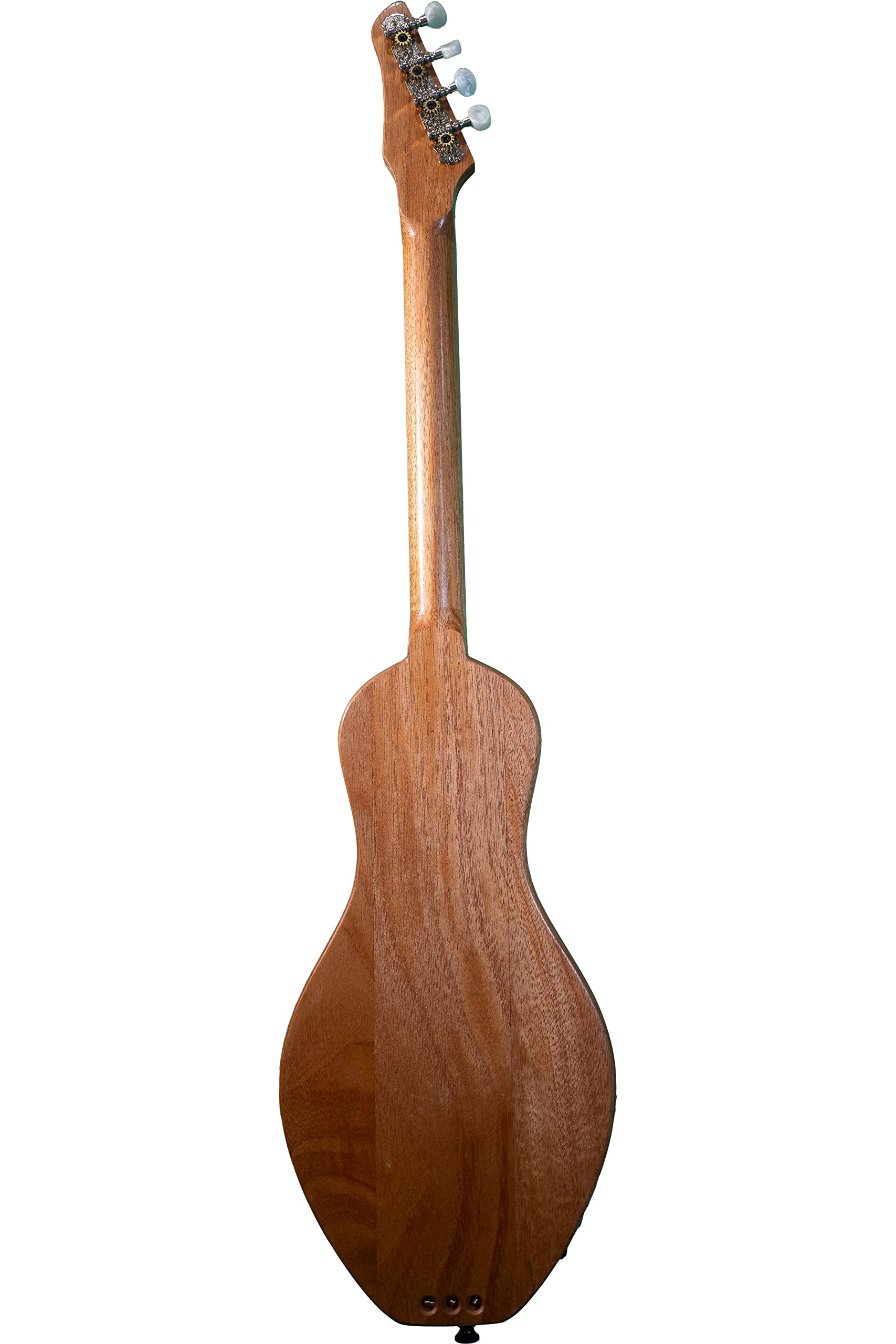 Boondocker Dulcimer Guitar Sapele Mahogany with Henna Pattern Bundle with Gig Bag and Strap - Image 4