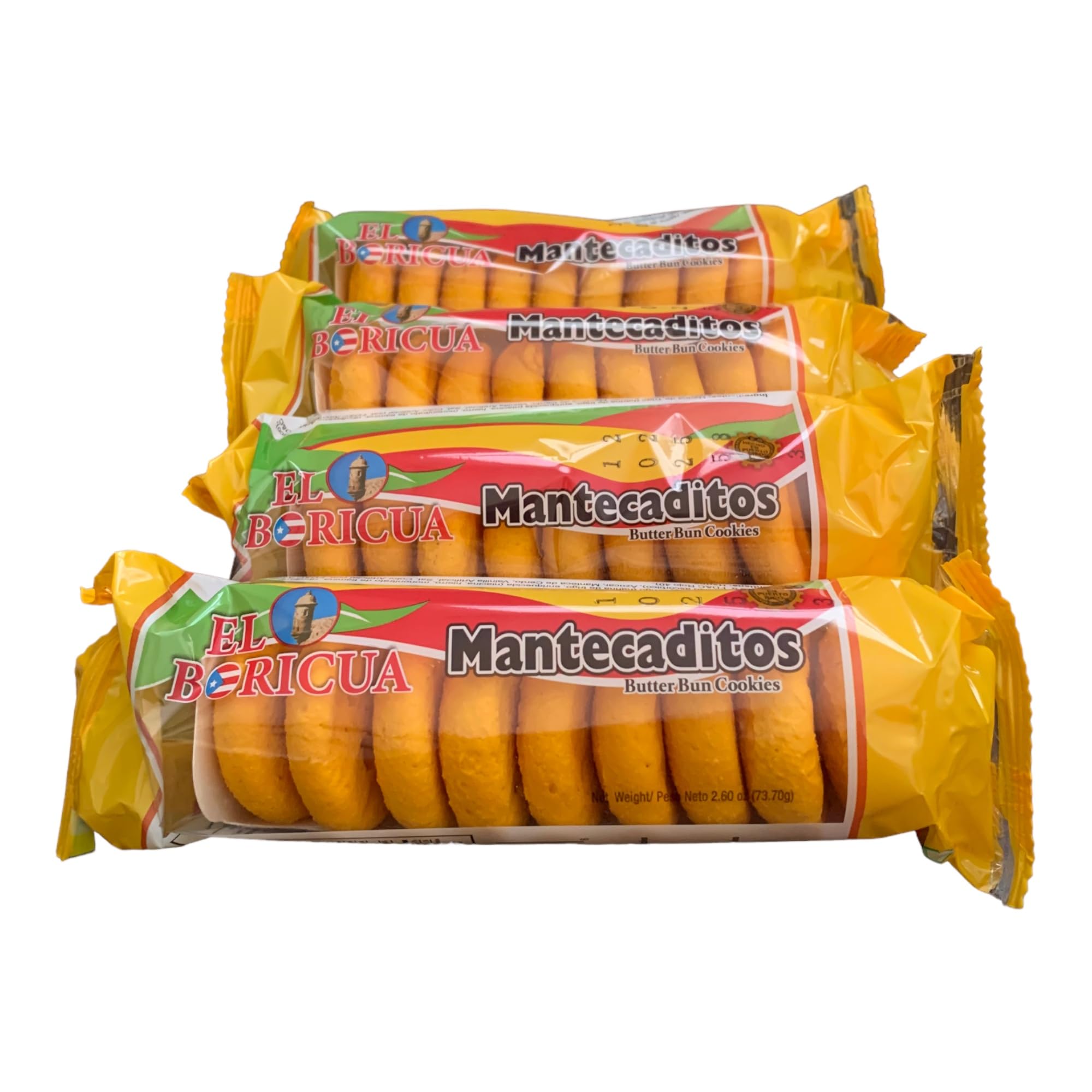 Galletas Mantecaditos Boricua 4 Pack