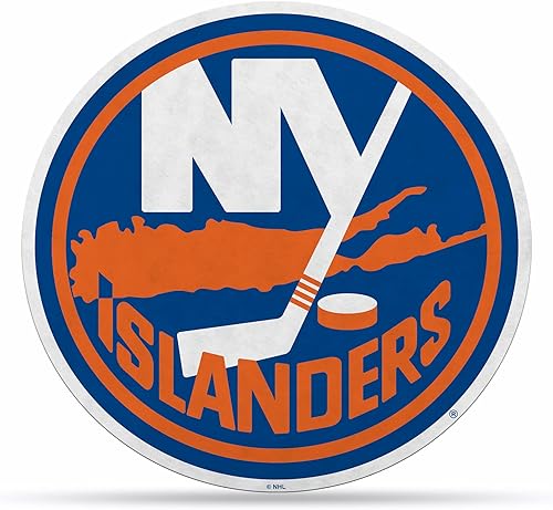 Miniatura 15 de NHL Rico Industries - Banderín de corte en forma de banderín, decoración del hogar y sala de estar, fieltro suave EZ para colgar