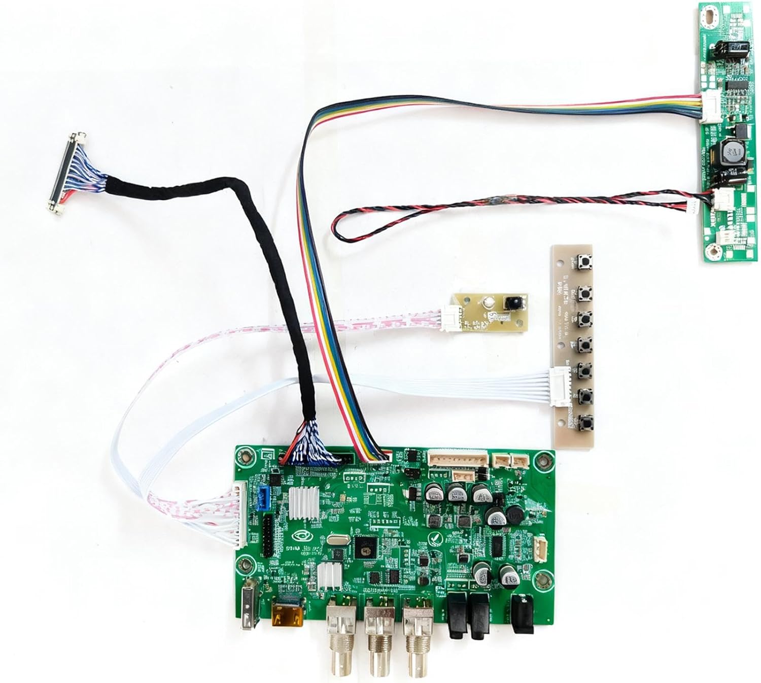 H/D SDI AV USB Audio LVDs Controller Board for 20.7inch 21.5inch 23inch 23.8inch 27inch 1920x1080 30 pins WLED LCD Screen